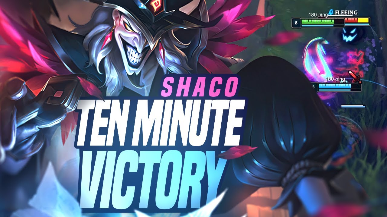 How a Challenger Shaco Wins in 10 Minutes in Low Elo - Coach Eagz