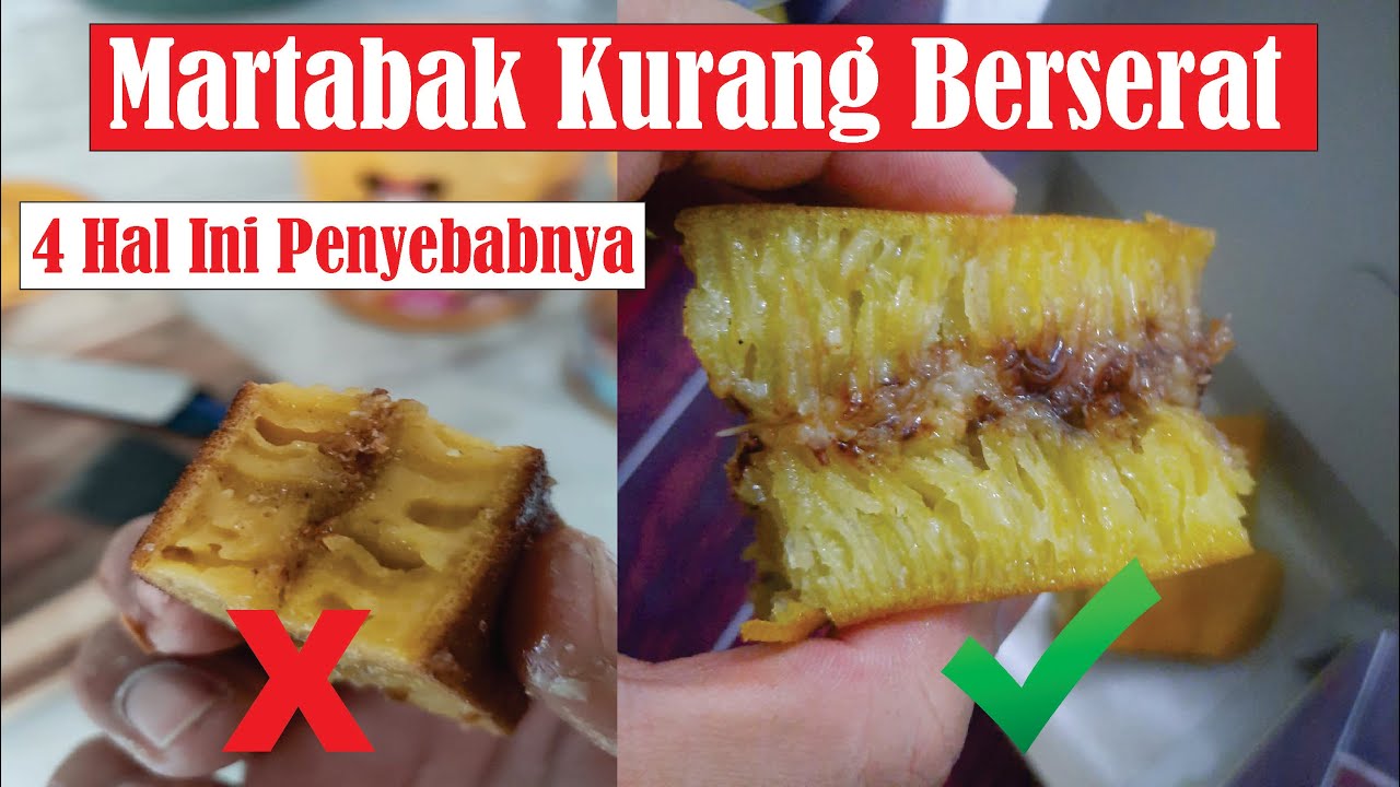 4 Penyebab Martabak Kurang Berserat