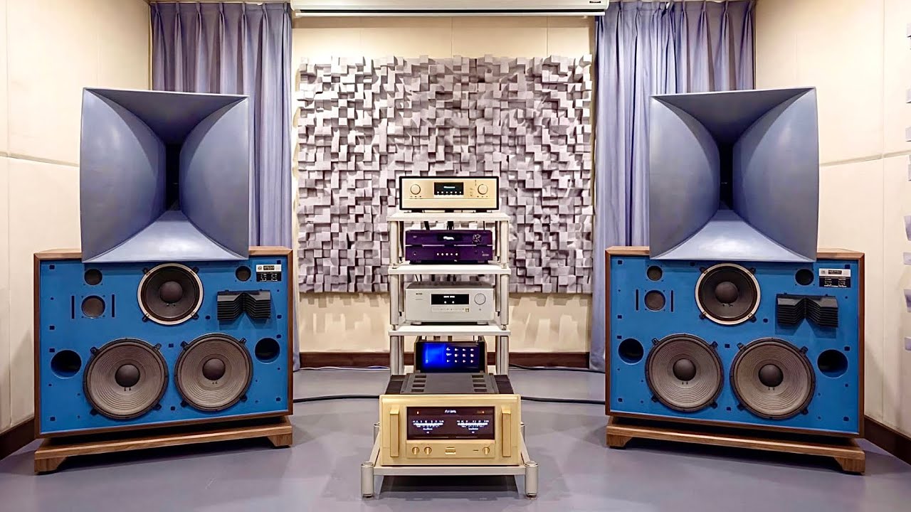 小村之戀 - JBL 4355 +2360A 大號角、Accuphase C280V前級、日本金啜子退休老師傅摩改ENCLAVEAV A75+後級