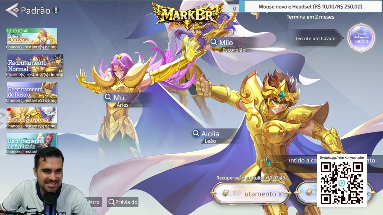 Saint Seiya EX - Dicas F2P na minha conta F2P!!!