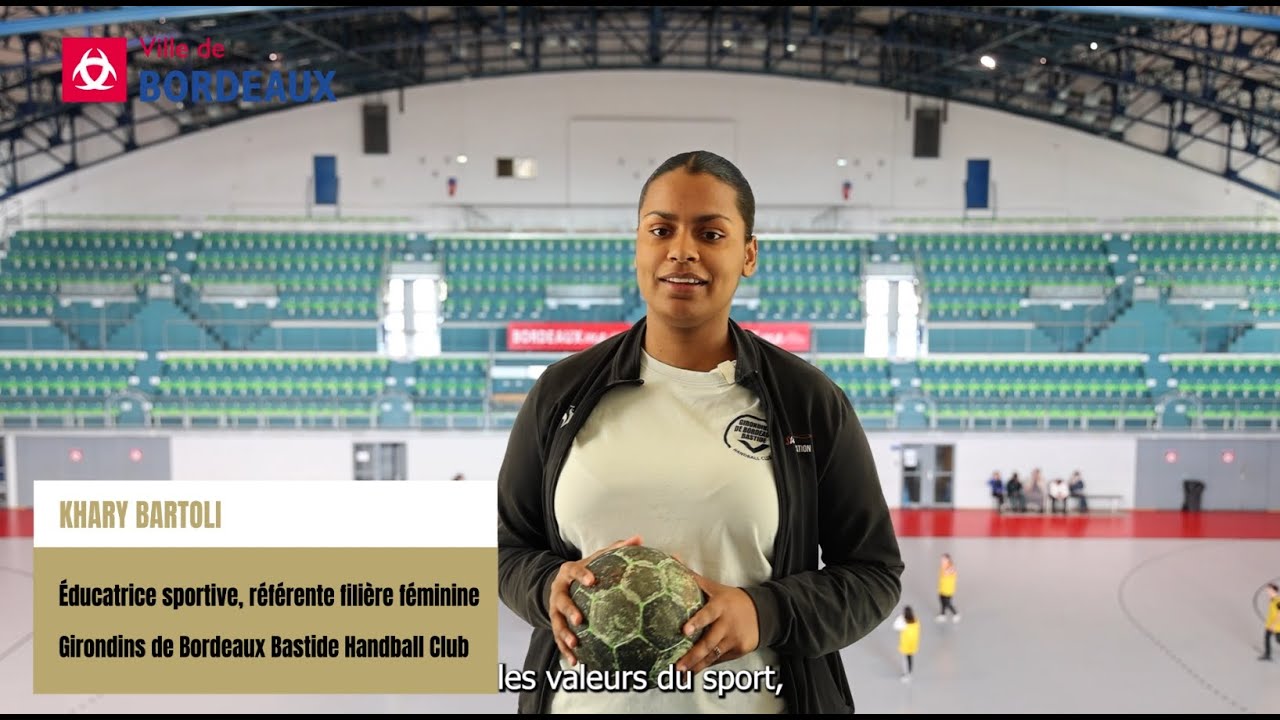 Voix Olympiques : Khary Bartoli, le handball en force à Bastide-Benauge