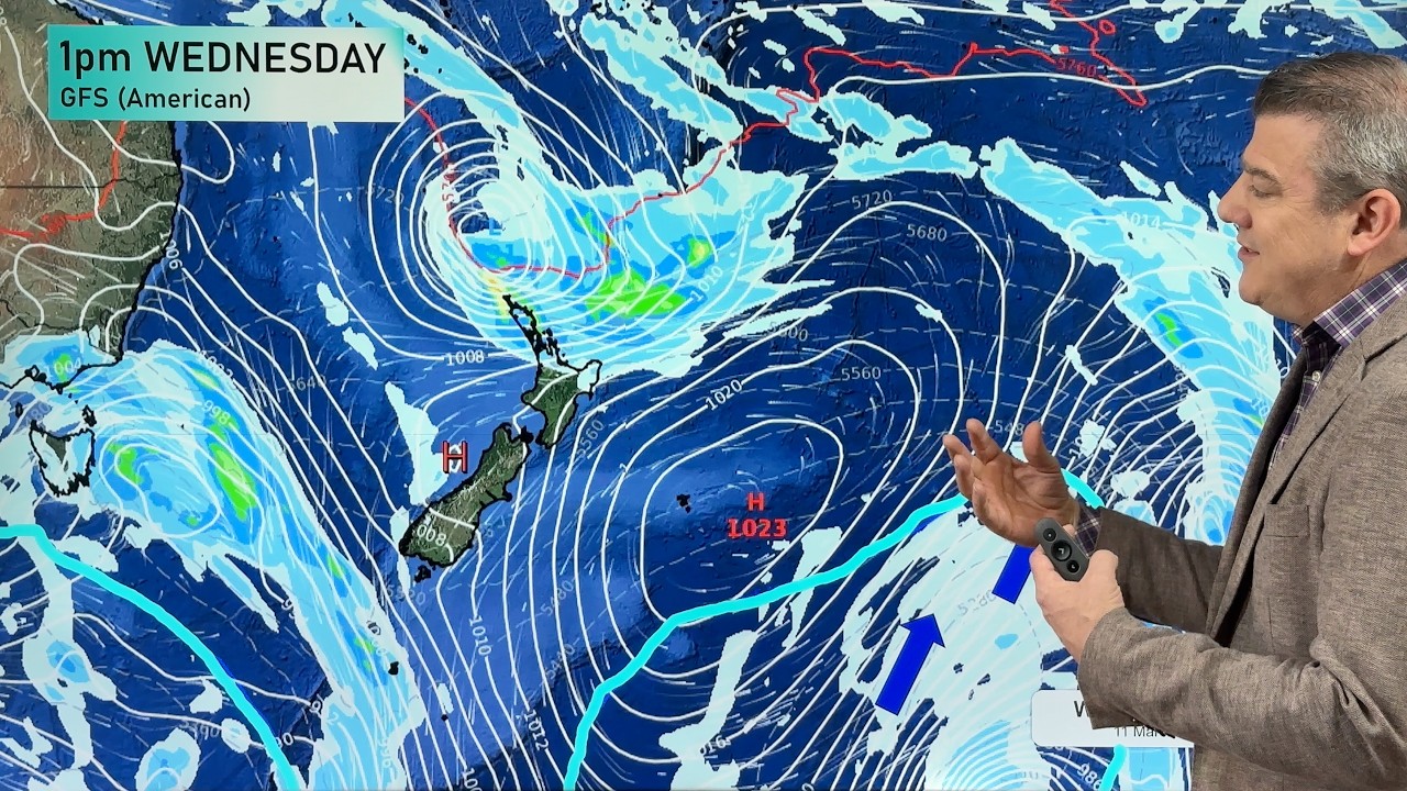 NZ: Subtropical low next week worth monitoring as high pressure controls all