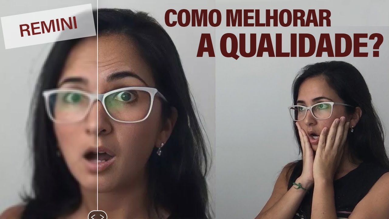 Como melhorar a qualidade de uma foto? Remini - Celular