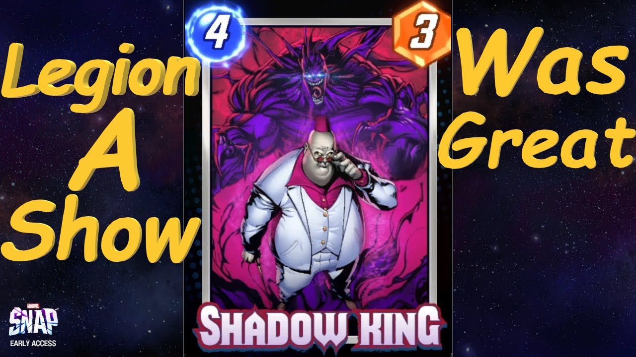 The #ShadowKing Great Card! #NoRetreat #DaysOfFuturePast #MARVELSNAP All #XGene #Deck