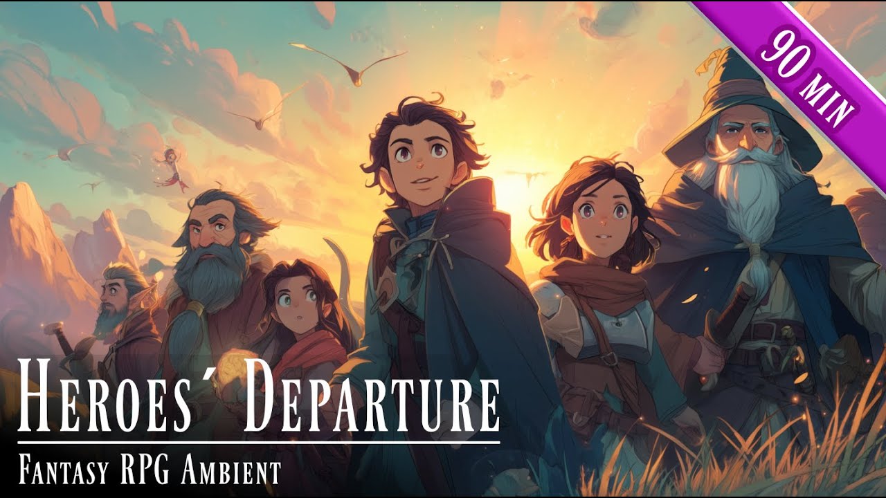 Heroes’ Departure – Fantasy RPG Ambient | Bright Journey & New Horizons