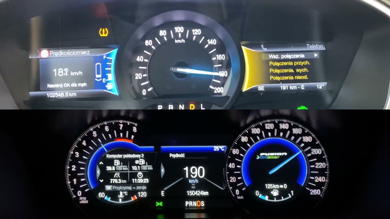 Ford Mondeo Hybrid vs 2.0 Ecoboost acceleration