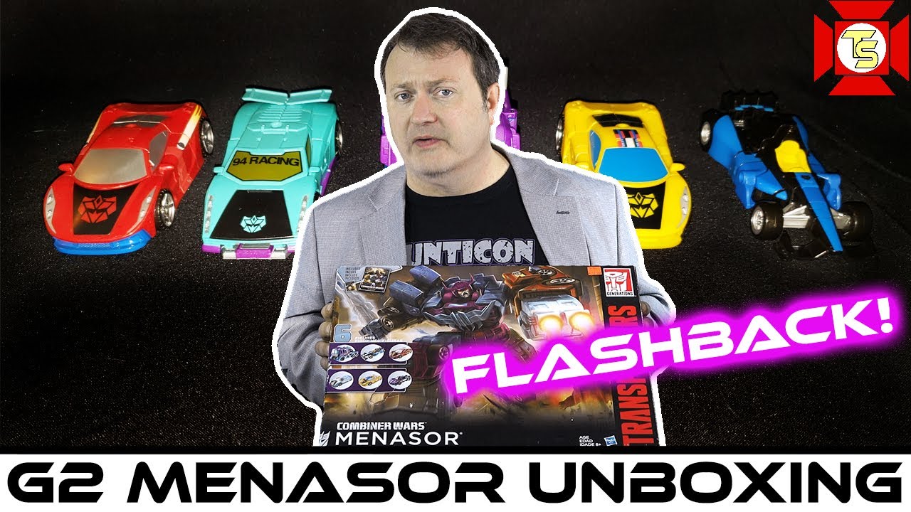 TRANSFORMERS G2 MENASOR Combiner Wars Review (Flashback)