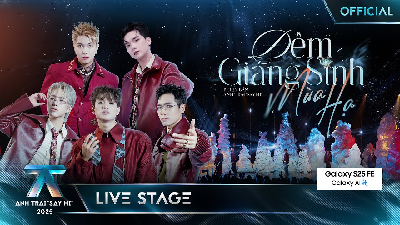 ĐÊM GIÁNG SINH MÙA HẠ - buitruonglinh BigDaddy Vương Bình Đỗ Nam Sơn Phúc Du | ATSH 2025 [Livestage]