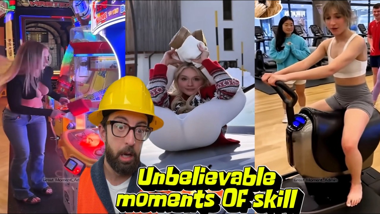 unbelievable moments of skill .p411 #amazing #funny #unbelievably #comedy #moments #skills #fails