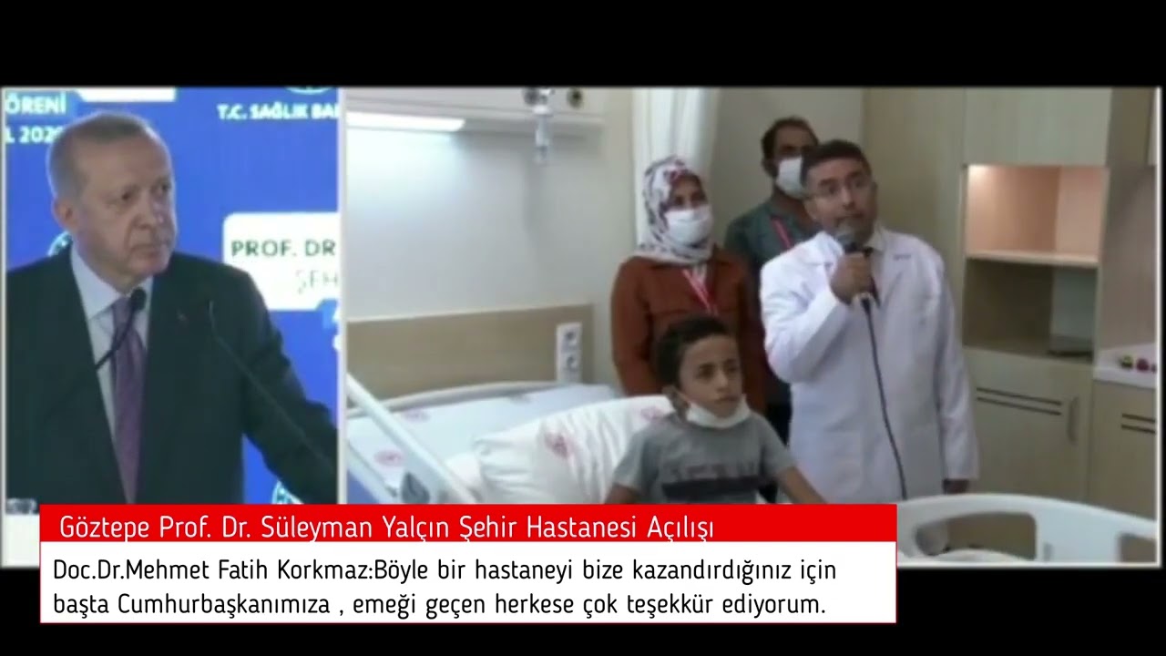 Göztepe Şehir Hastanesi Açılışı | Konuşmacı Hekim: Prof.Dr. Mehmet Fatih Korkmaz