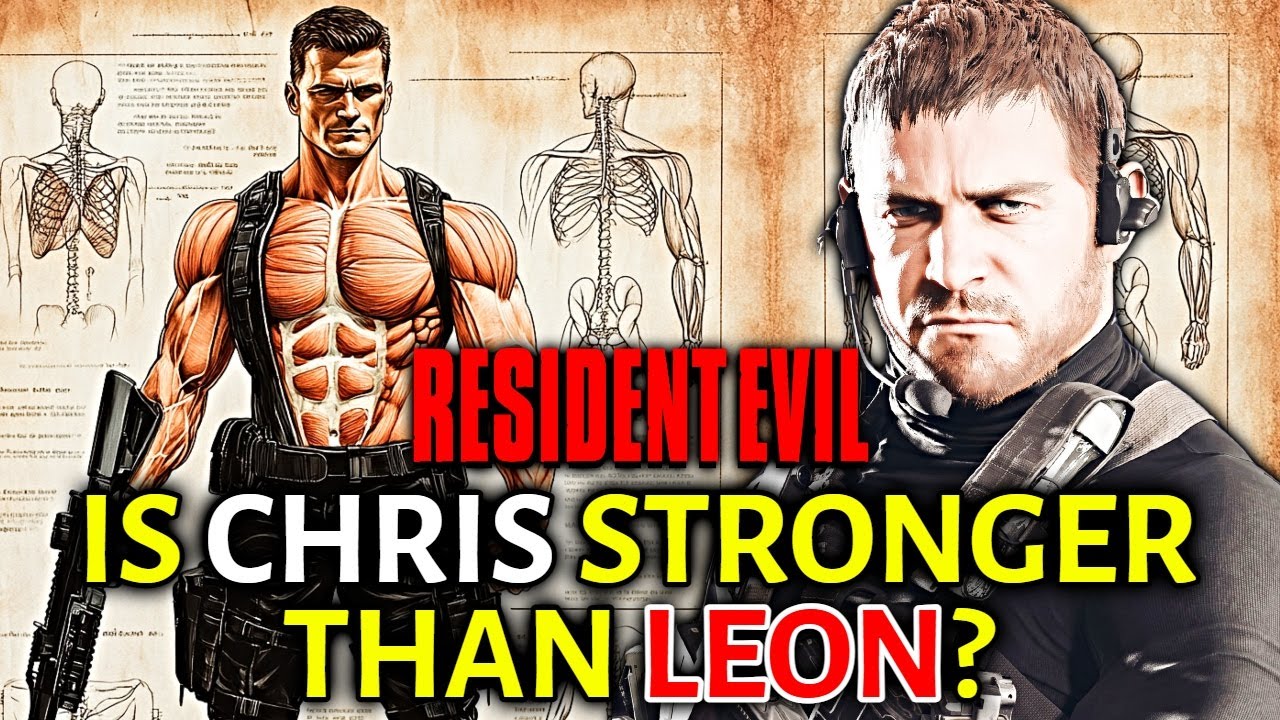 Chris Redfield  Anatomy & Life Explored (Resident Evil) -  Is Chris More Powerful Than Leon? & More!