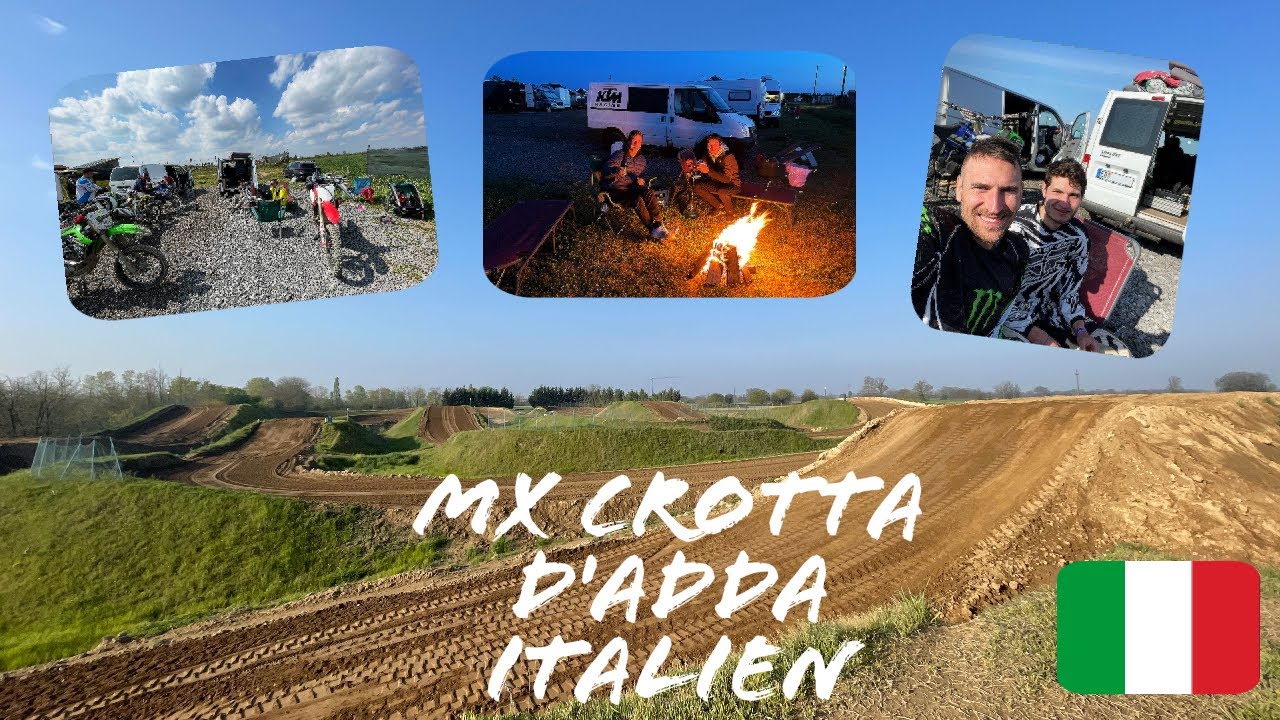 Motocross Crotta D'Adda Cremona Italien - KX450F Kawasaki HD GoPro