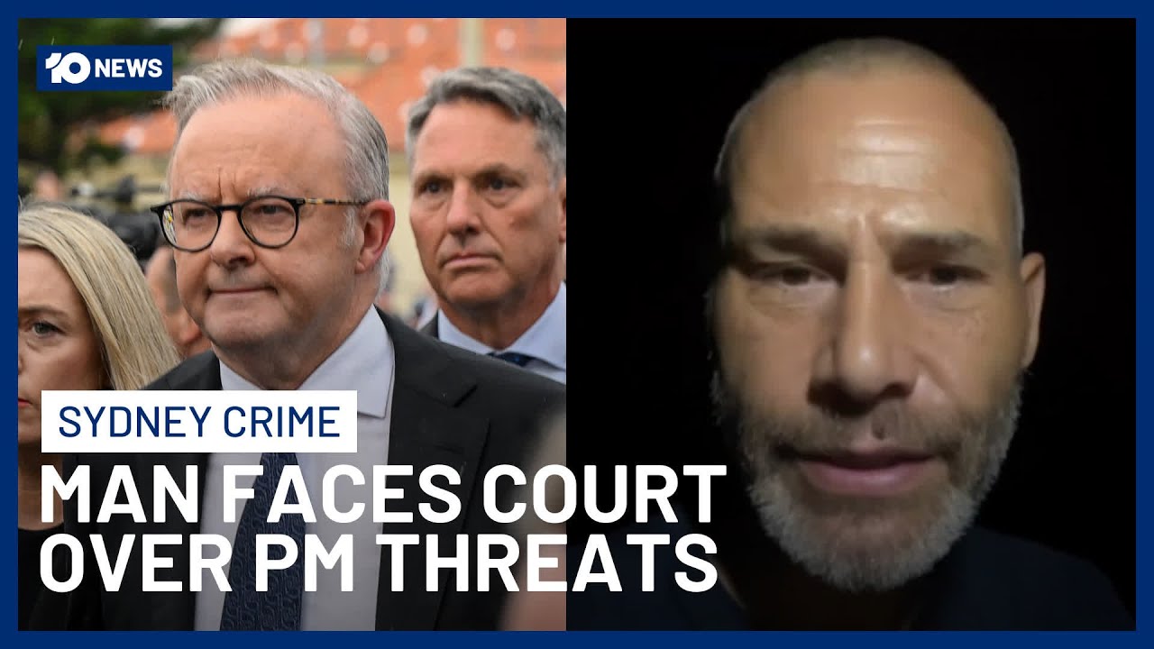 Man Faces Court Over Alleged Online Threats To Shoot PM Anthony Albanese | 10 News