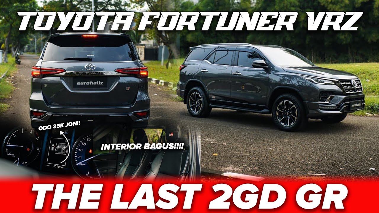 FORTUNER 2.4 2GD GR TERAKHIR NIH SEBELOM JADI 2.8 1GD - PILIH DIESEL / LISTRIK?