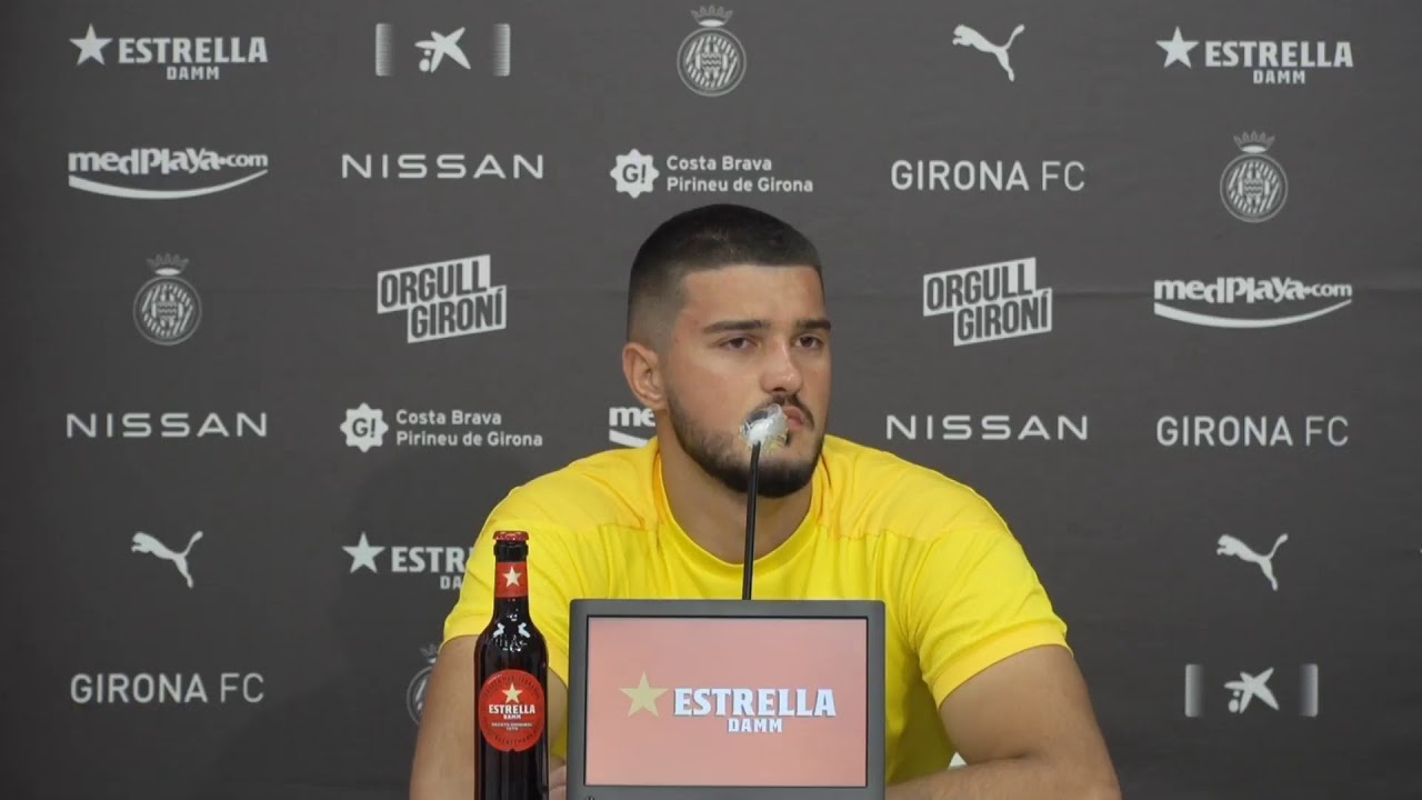 Roda de premsa de presentació de Arijanet Muric  🎥 | Girona FC