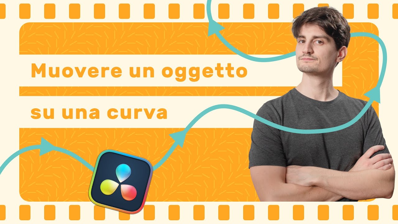 Muovere un oggetto su una curva con DaVinci Fusion