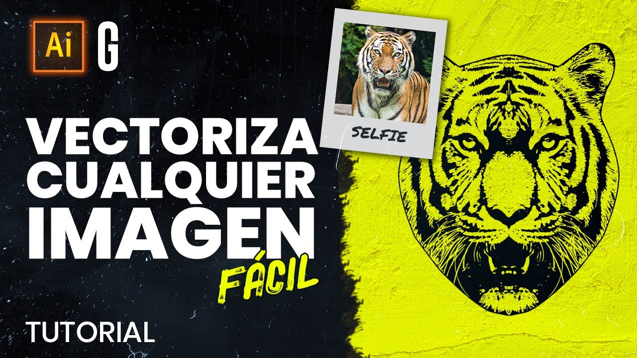 Photoshop / Illustrator Tutorial | Vectoriza Cualquier Imagen | Vectorize Any Image
