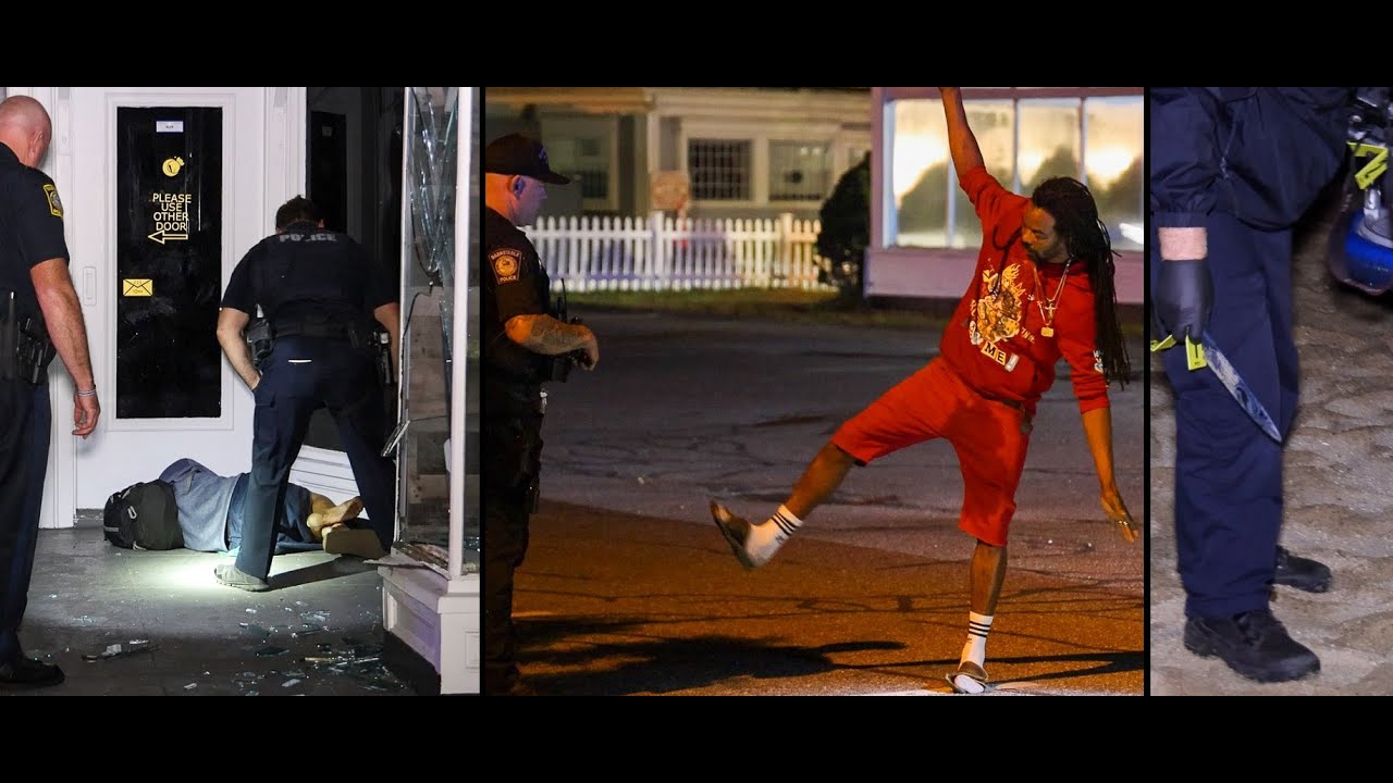 *** WATCH *** THREE OVERNIGHT HYANNIS POLICE SCENES FOR THE PRICE OF ONE!