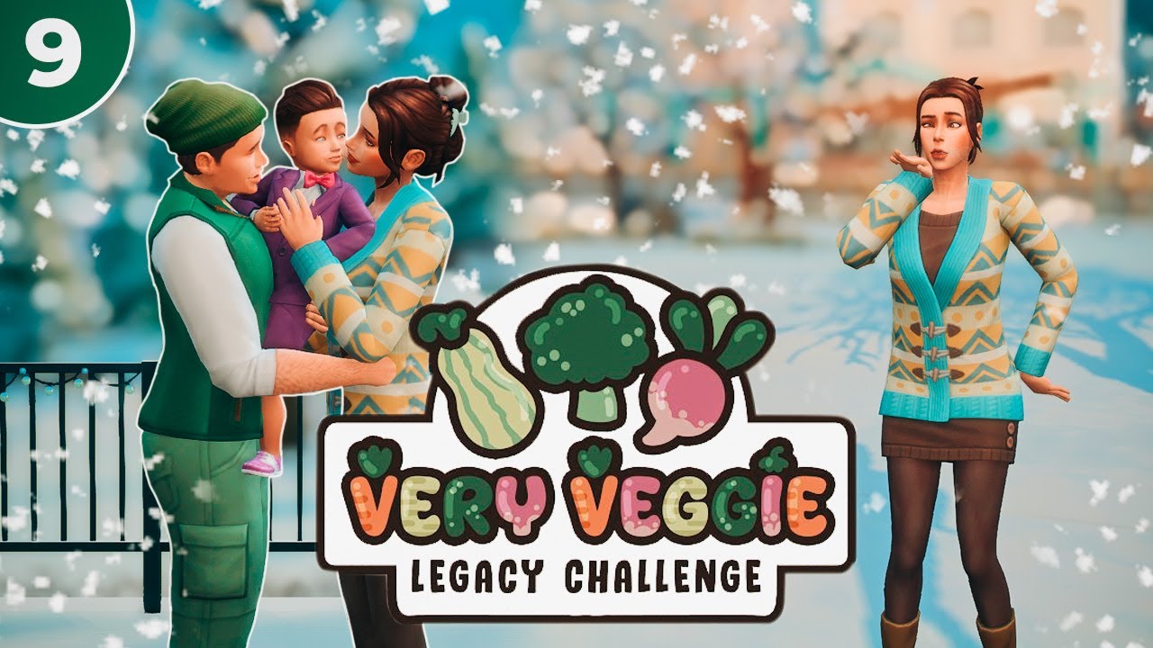 Пытаемся связать вещи ЛЕГЕНДАРНОГО качества 🥦 | Very Veggie Legacy #9 | The Sims 4