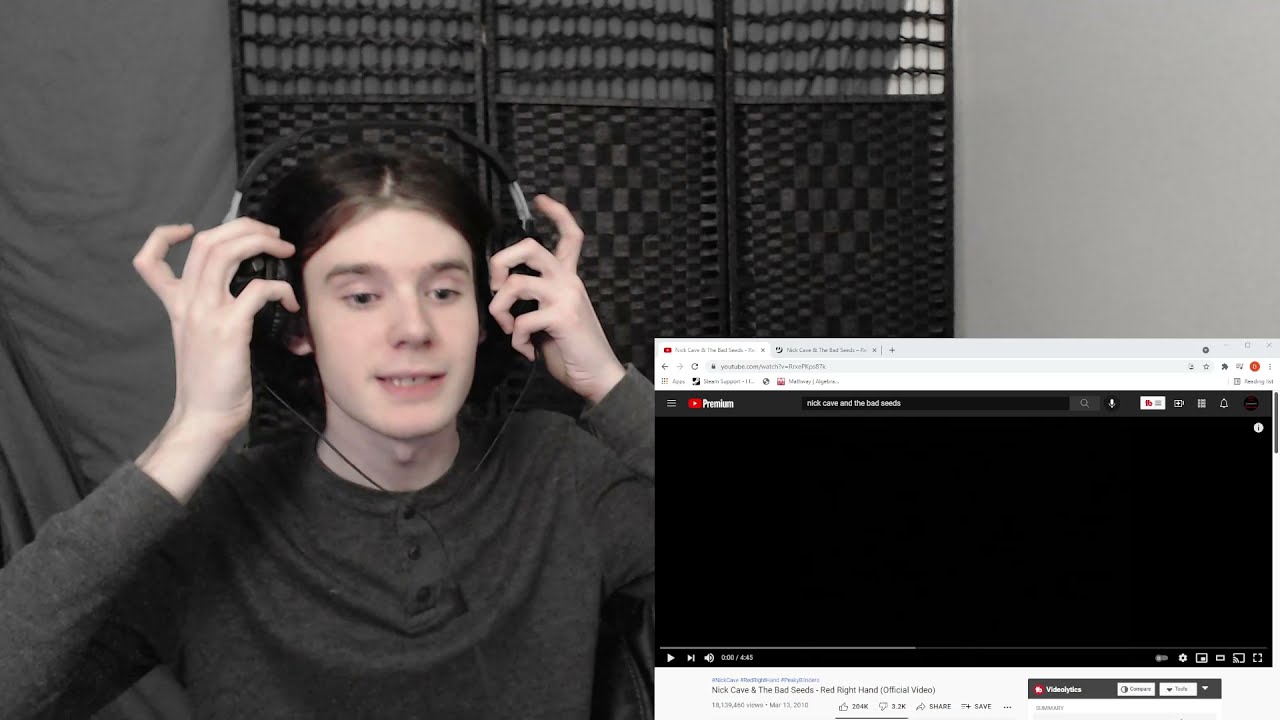 First listen to Nick Cave and the Bad Seeds - Red Right Hand (REACTION)