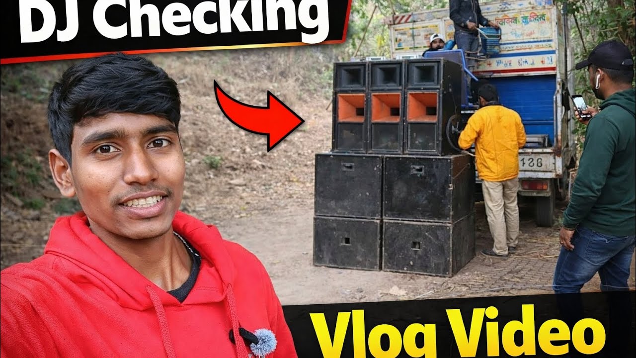 Dj checking vlog video ll @sumit_vlog_jh01 