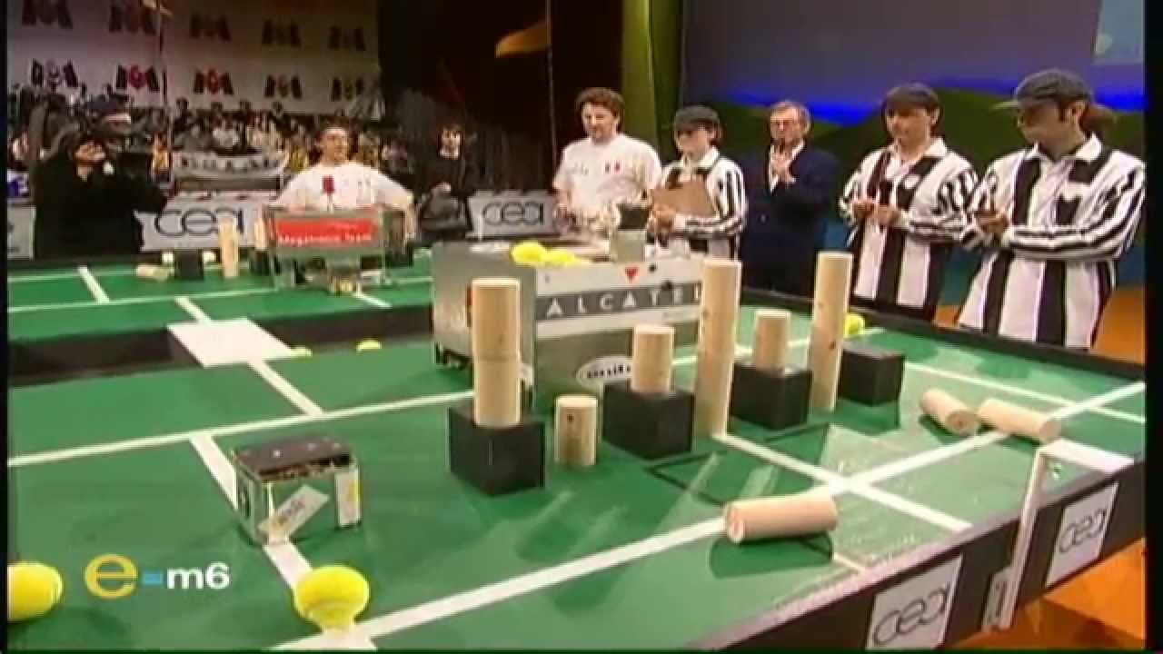 Archives - Emission e=m6 - Coupe de France de Robotique 1999