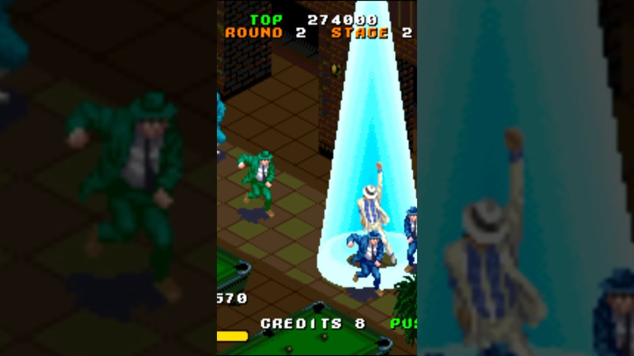 Michael Jackson's Moonwalker #Arcade #Game #MAME #mullRon #андрейиграет #sega #michaeljackson