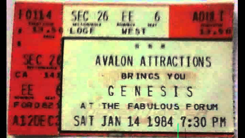 Genesis Live 14th January 1984 Los Angeles Keep it Dark Its Gonna Get Better