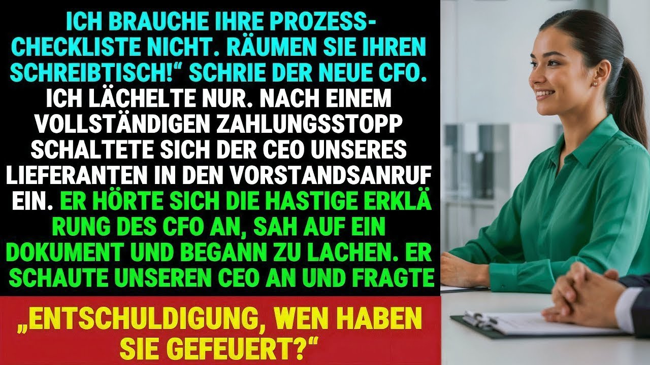 SIE HABEN IHREN WICHTIGSTEN MITARBEITER GEFEUERT – DAMIT HAT DER CFO NIE GERECHNET