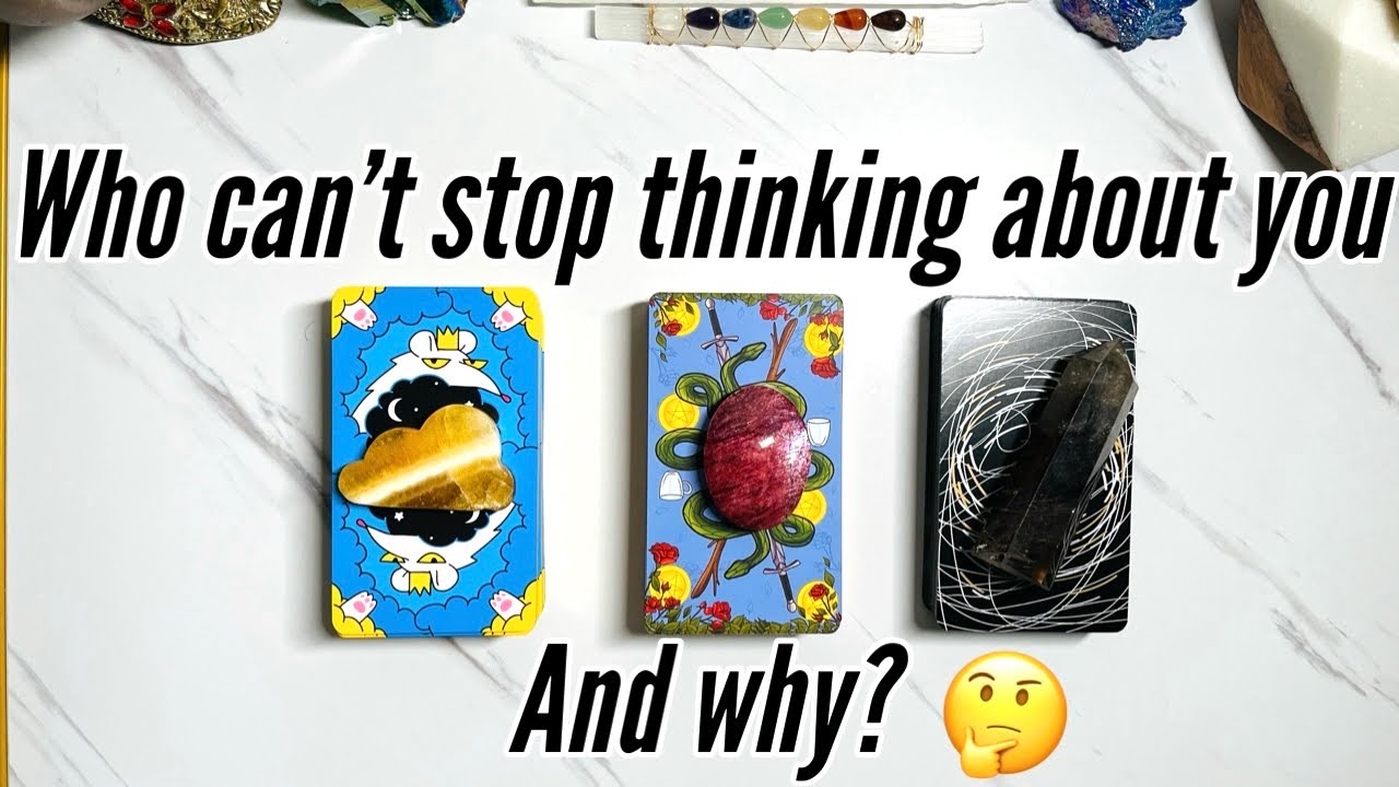 Why Have You Been on THIS persons Mind?!🤔💭❤️‍🔥pick a card love tarot reading✨