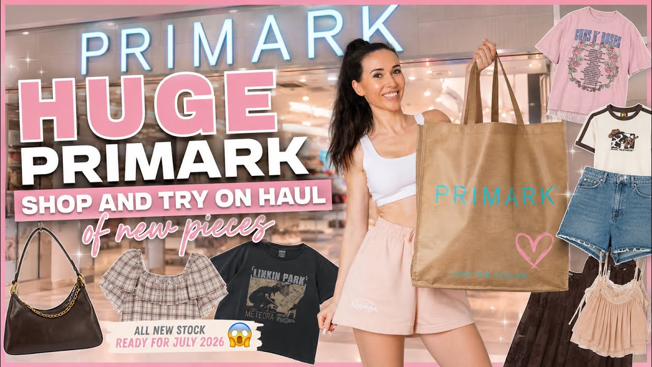 ОГРОМНАЯ ЗАКУПКА В PRIMARK | Новая коллекция июль 2026 | ПРИМЕРКА ЛУЧШИХ новинок!
