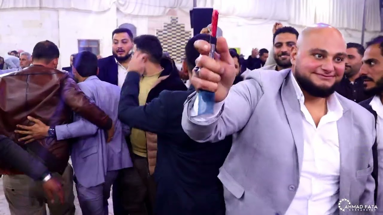 4-افراح ال قداح حفل زفاف العريس ابراهيم الكدع-خان العسل مع الفنان محمد عجي4