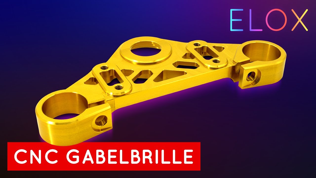 CNC Gabelführung (oben) 🔧 UMBAU-ANLEITUNG | Für Simson S50, S51, S53, S70, S83 und weitere