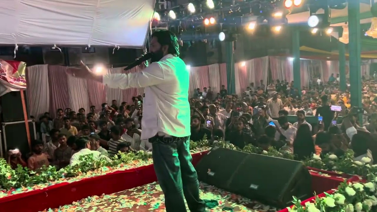 Azamgarh DAV Collage Garba Ratri | Samar Singh | #viral #viralvideo 