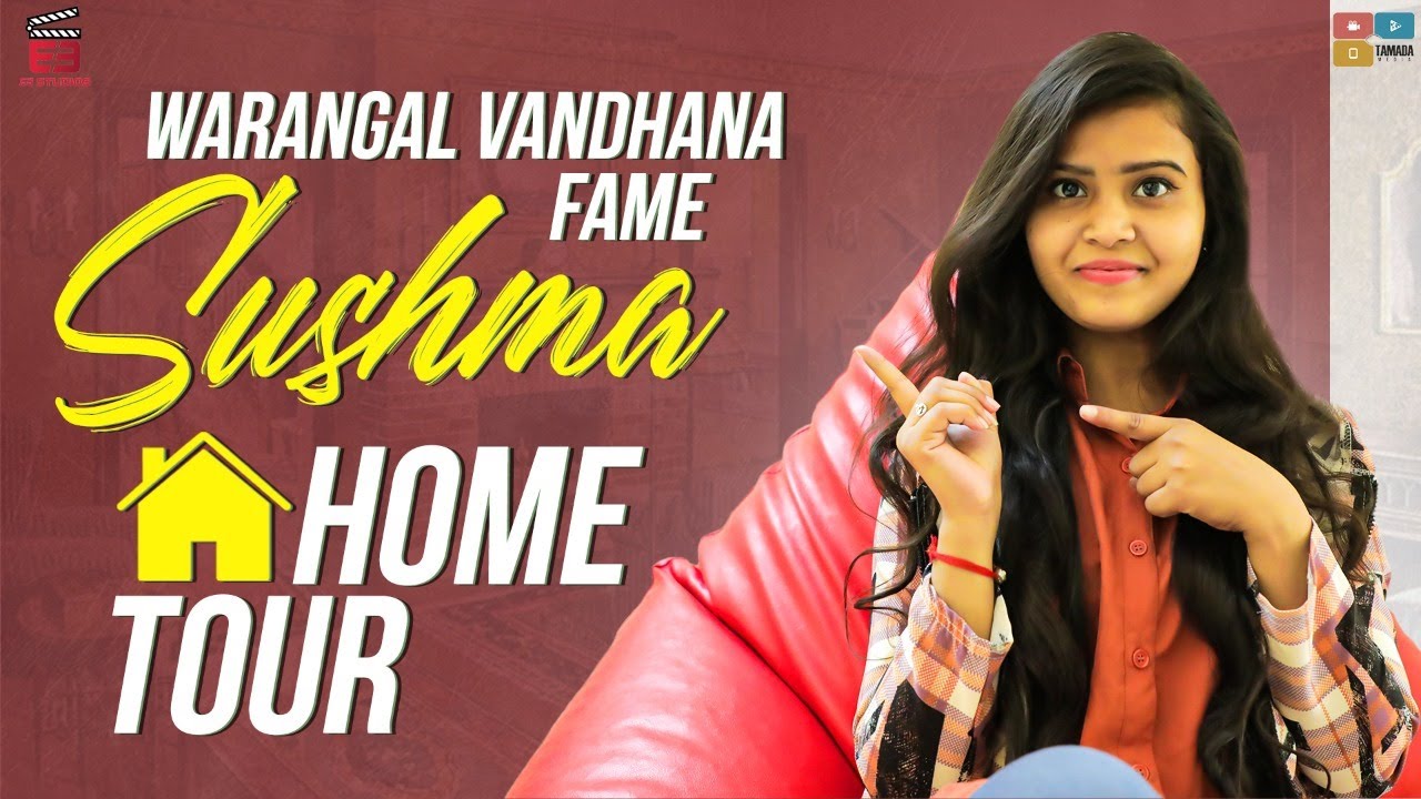 Warangal Vandhana Fame Sushma Home Tour ||T talks || E3 Studios || Tamada Media
