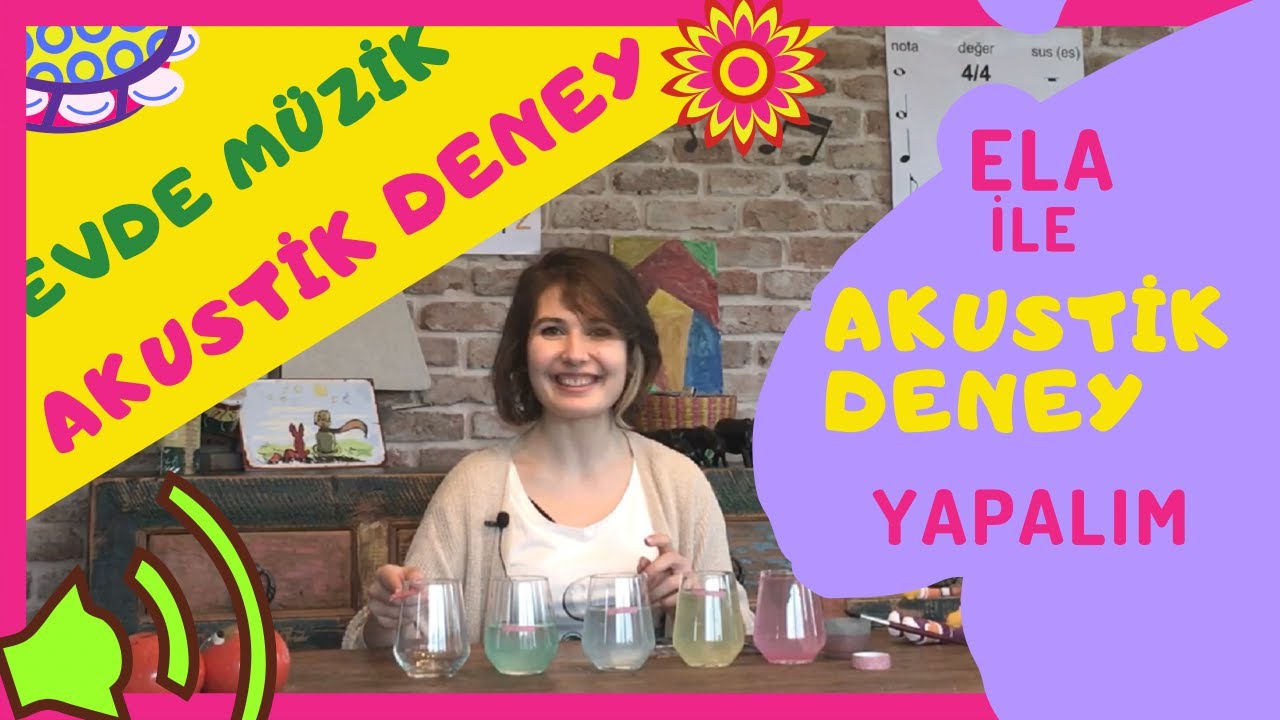 Evde Müzik | Akustik Deney | Evde Akustik Deney yapıyoruz!