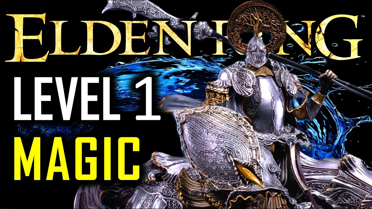 Beating Elden Ring as a Level 1 Spellblade (Region Locked)
