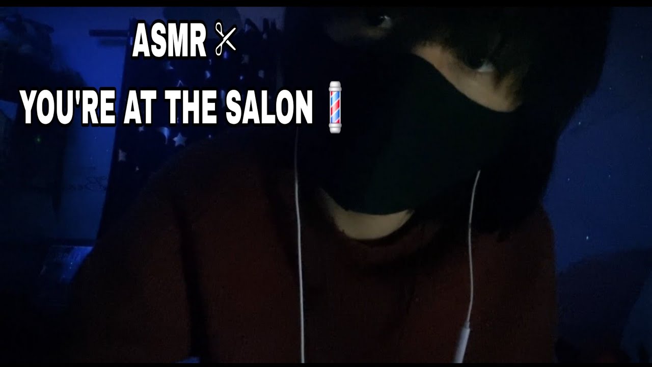ASMR ✂ You're at the Salon💈Haircut, Visual Triggers & Personal Attention (NO TALKING)