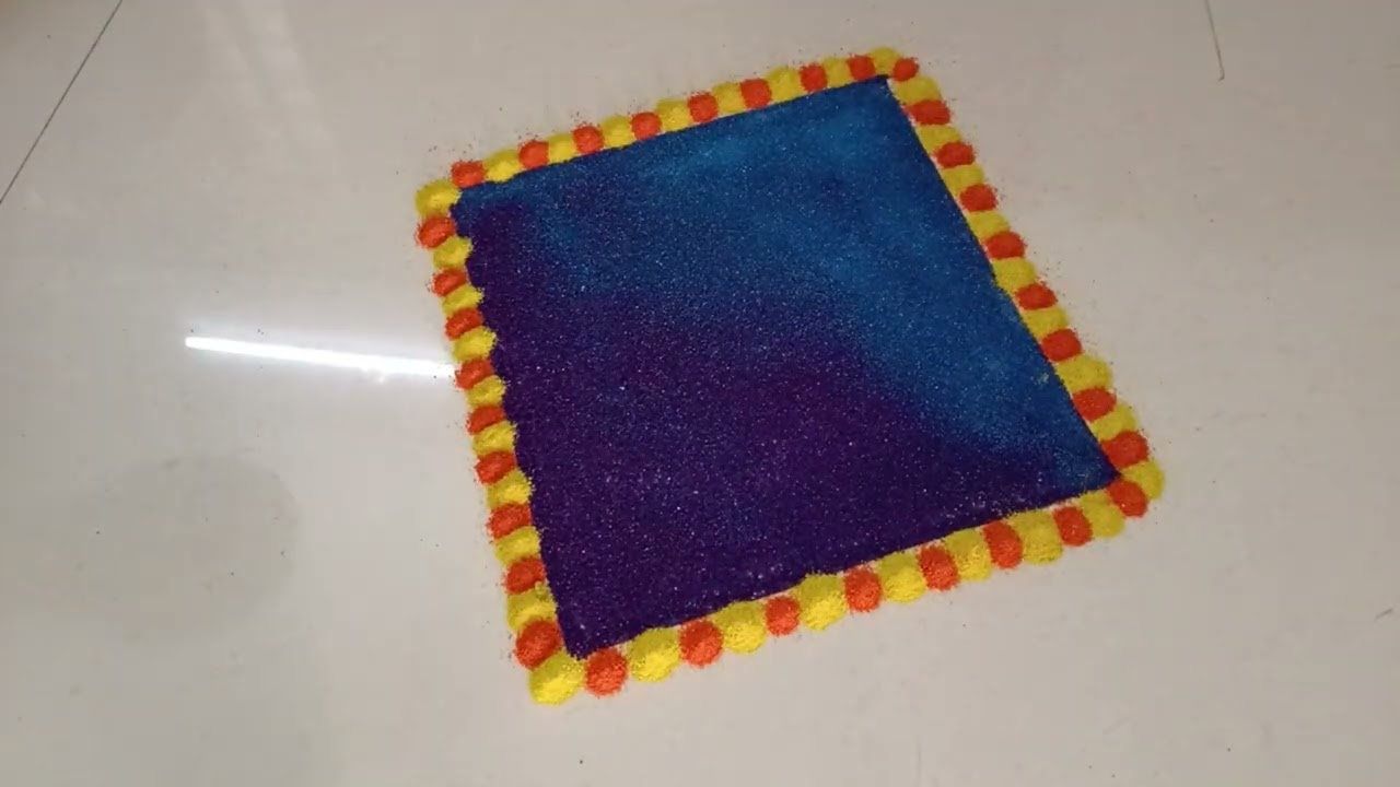Kojagiri special rangoli 