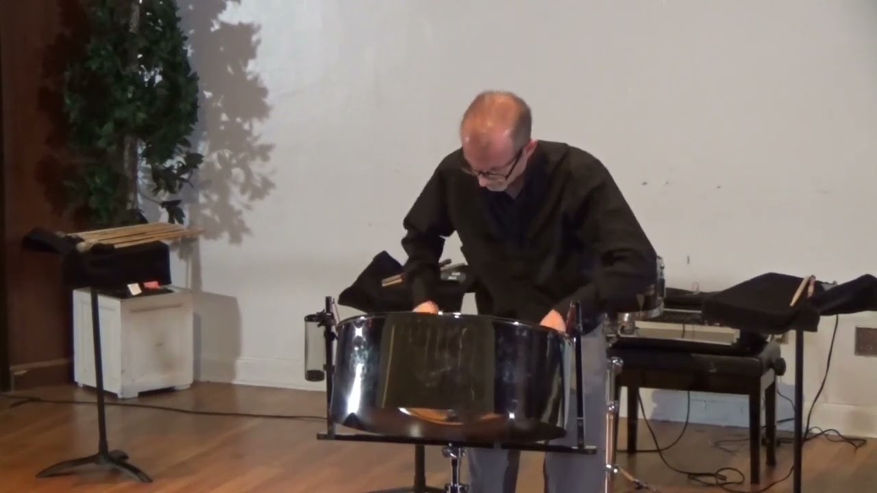 Dr  Kenneth Broadway performing Momo Iro by Andy Akiho