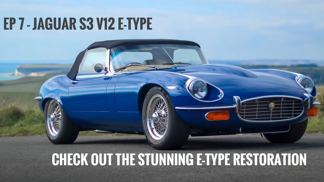 Start to finish restoration of this awesome 1974 Jaguar XKE V12.