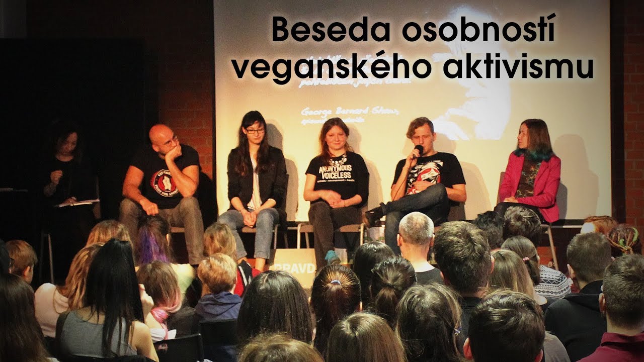 Beseda osobnost&iacute; vegansk&eacute;ho aktivismu (VeganFest 2019)