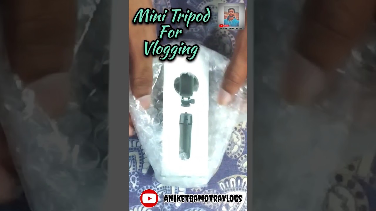 Mini Tripod For Vlogging #tripodforphone #vloggingtips #shortsfeed   #minitripod #tripodforphone