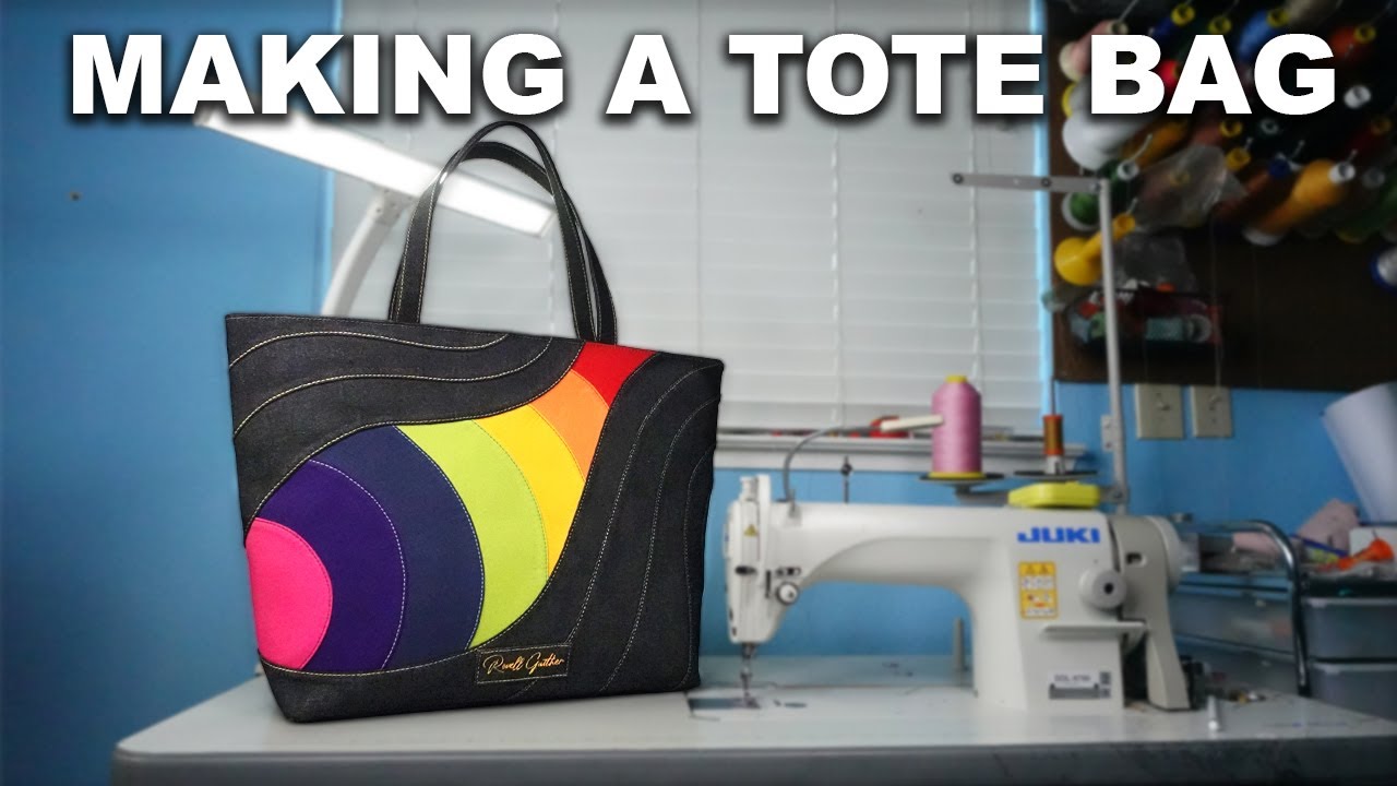 Making A Tote Bag! How To Make A Tote Bag!