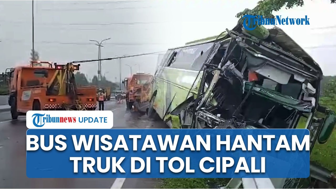 Bus Rombongan Wisatawan Alami Kecelakaan Maut Tabrak Truk di Tol Cipali: Sopir Tewas & 28 Orang Luka