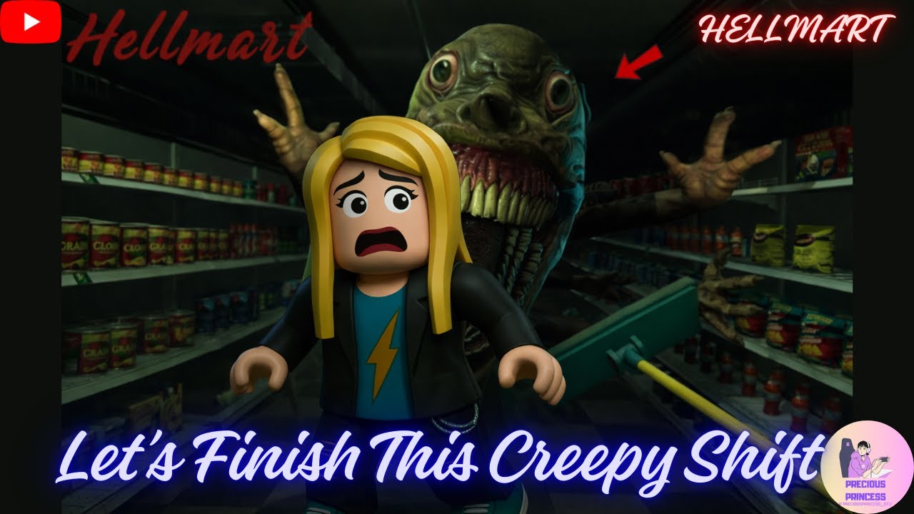 HELLMART: Spooky Super Market[Part2] #games #live #short #trending #horror #horrorgaming #livestream