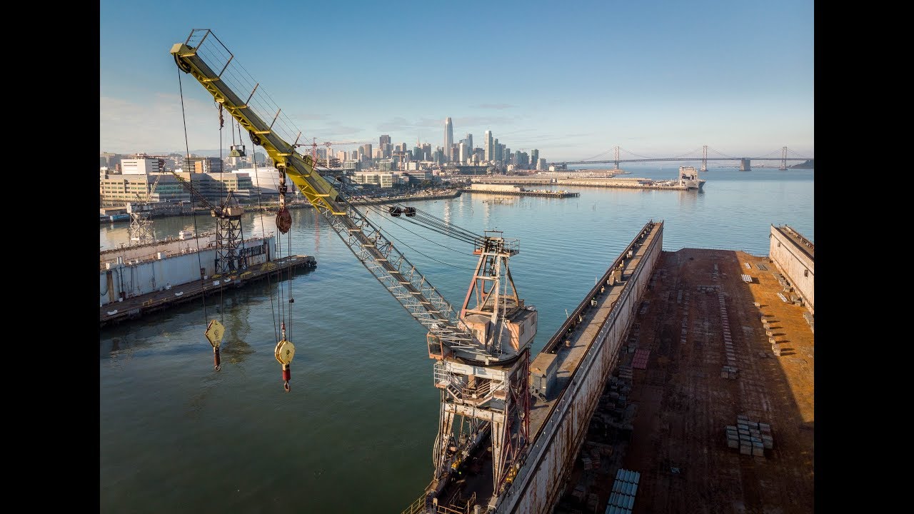 San Francisco Dry Dock Number Two 4K
