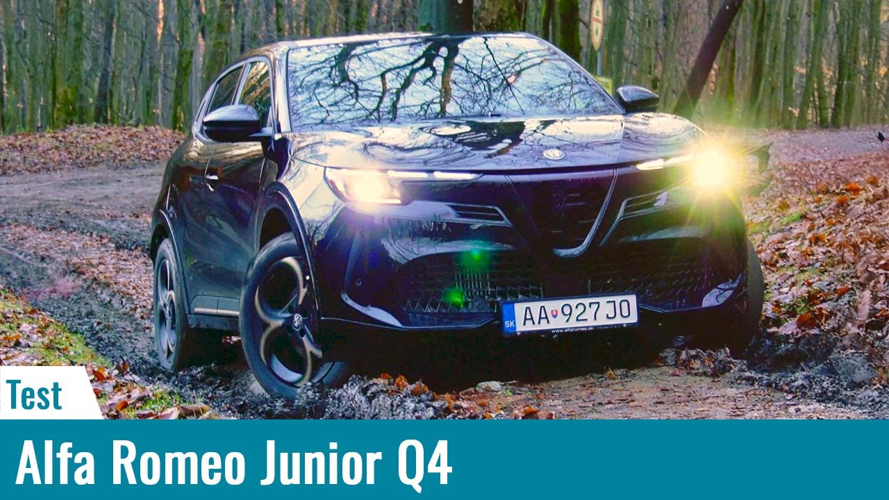 Alfa Romeo Junior Q4  test 4K: Ani blato ju nezastaví ...