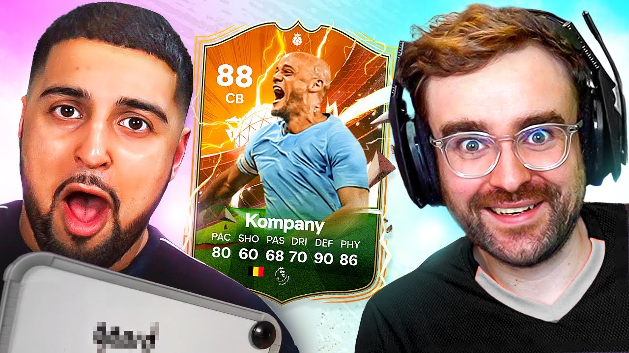 FC24 Squad Builder Showdown! NEW HERO VINCENT KOMPANY!