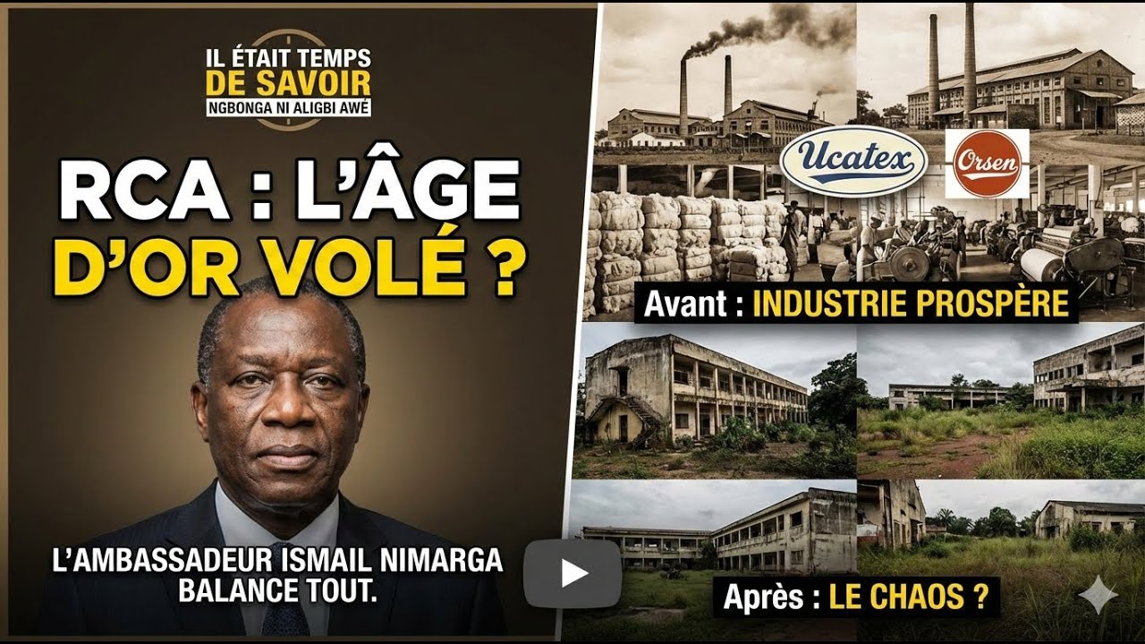 📉 Pourquoi la RCA a-t-elle sombré ? Le diagnostic sans filtre d'Ismael Nimaga
